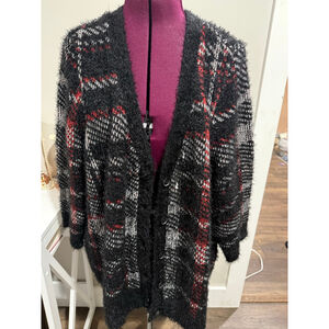 Lane Bryant Plaid Sweater Plus